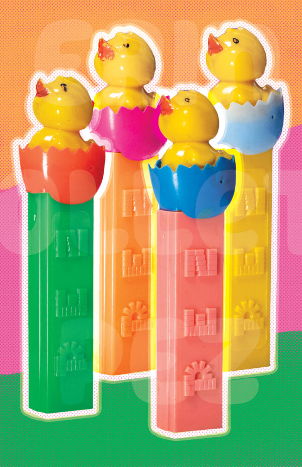 chick in egg no hat PEZ art