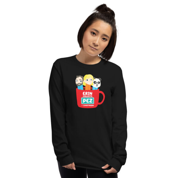 Erin Collects PEZ Livestream Unisex Long Sleeve Shirt