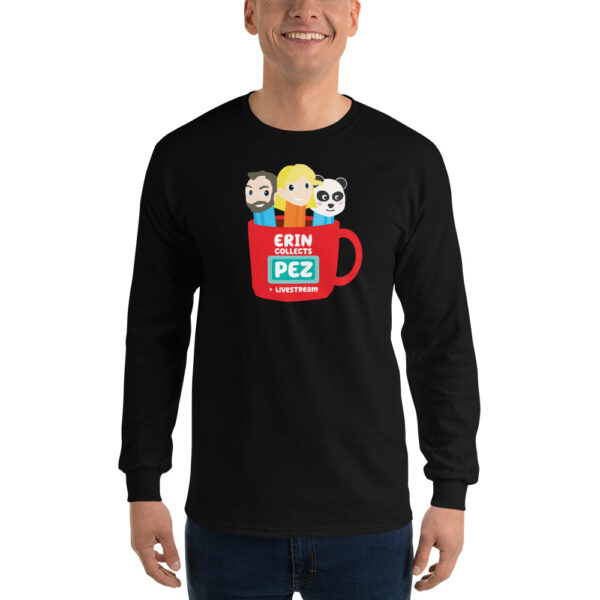 Erin Collects PEZ Livestream Unisex Long Sleeve Shirt - Image 2